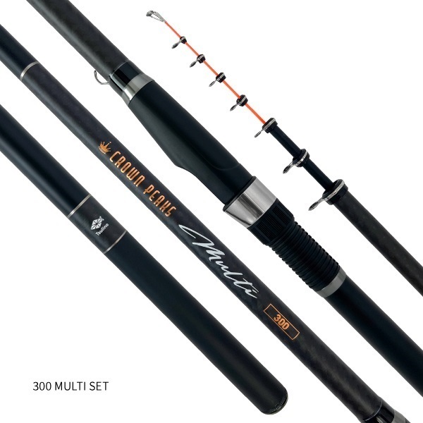 CROWNPEACKS  MULTI【振出マルチロッドとリールのセット/サビキ/ちょい投げ/海上釣堀】